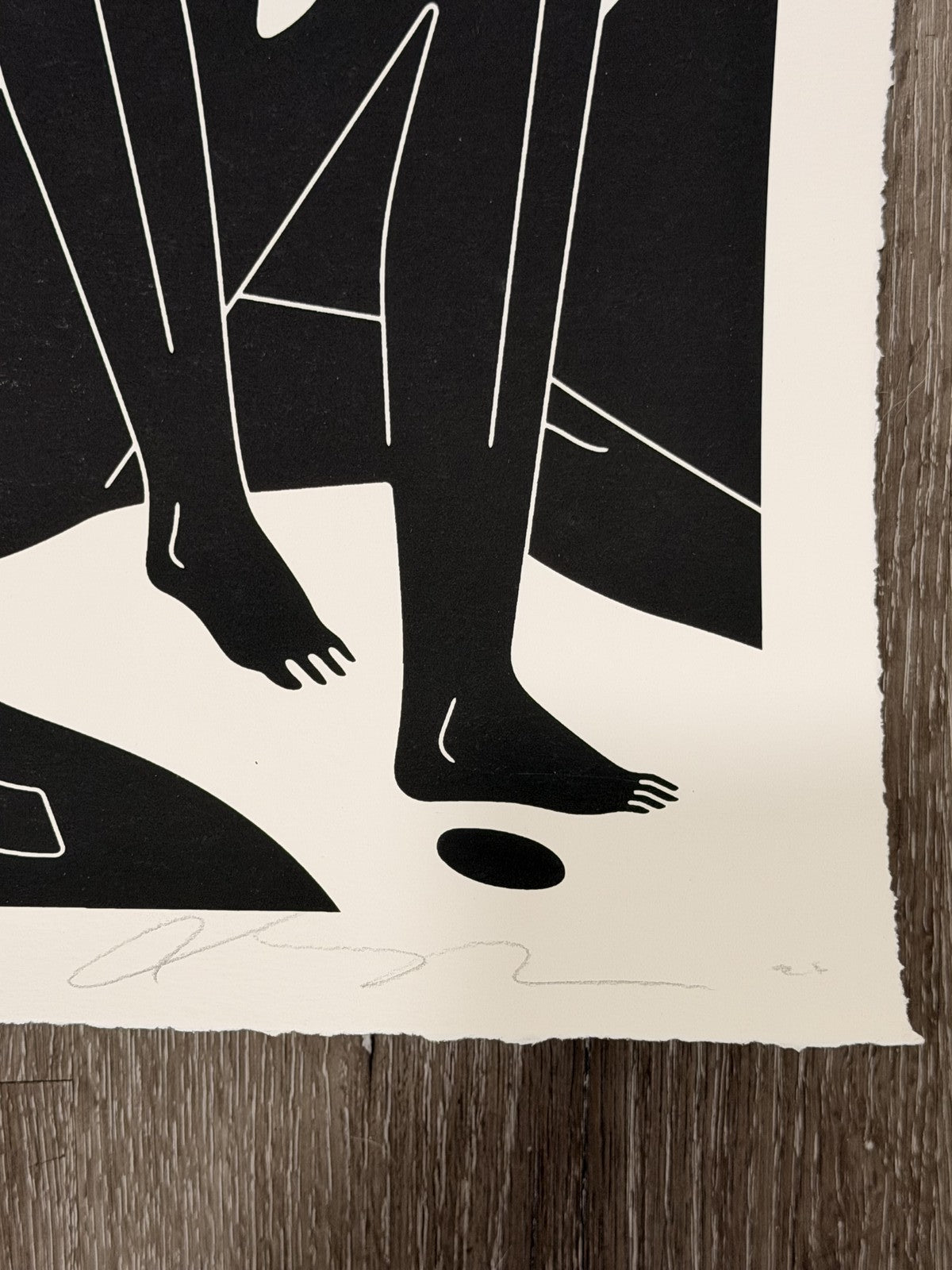Cleon Peterson A Perfect Trade White Screen Print Signed Numbered /125
