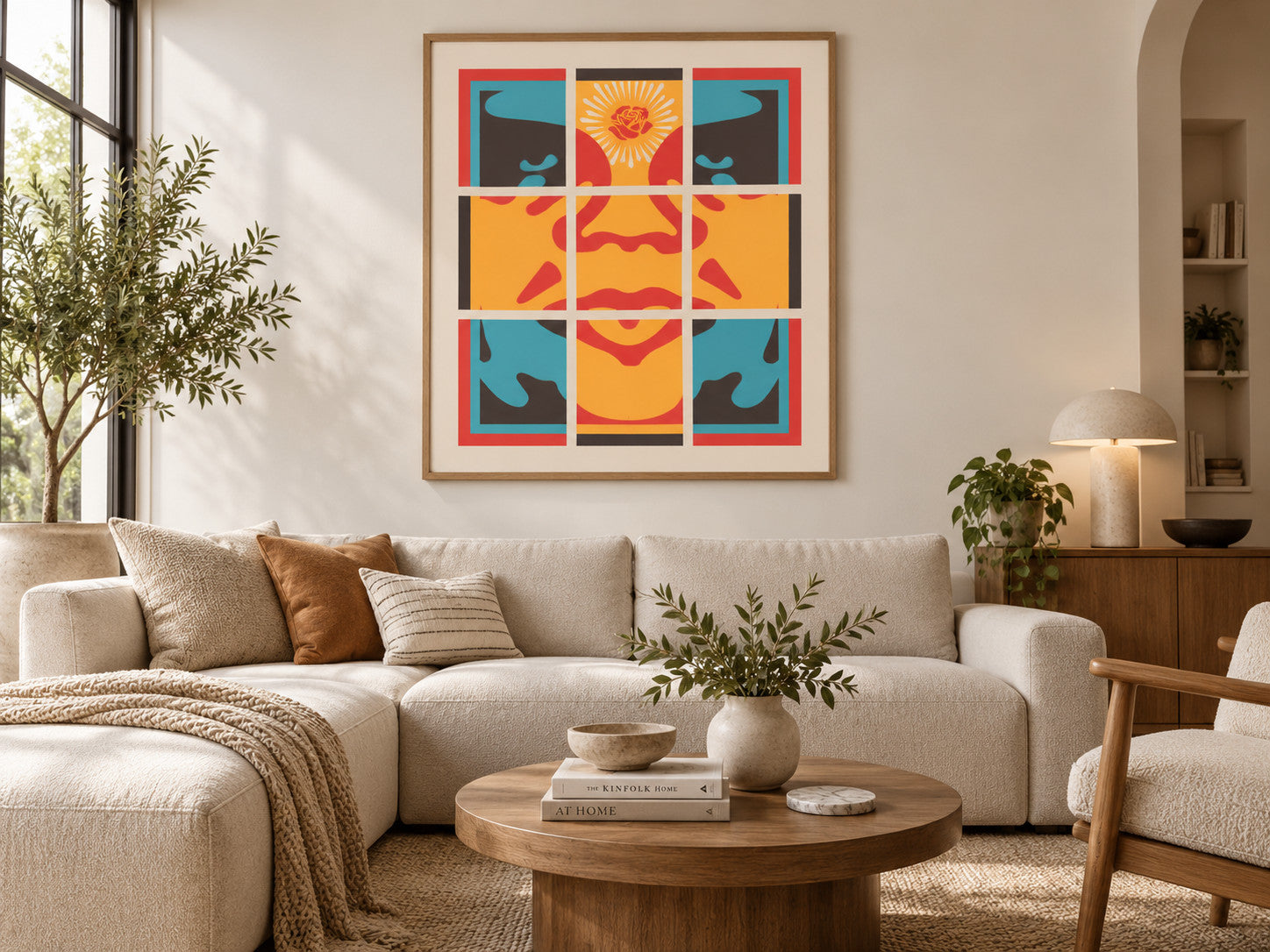 Shepard Fairey x Ernesto Yerena They Divide We Multiply 2024 Signed Print 72/100 — listing photograph 2