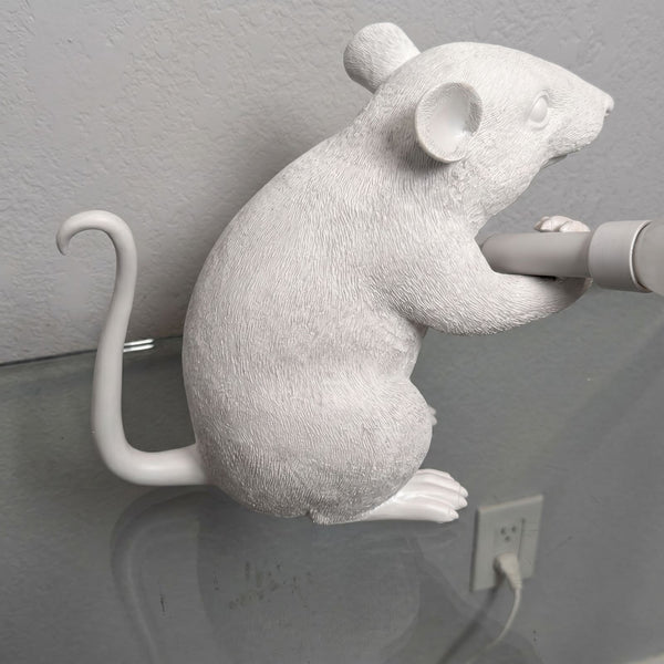 Brandalism Rat Sculpture with Paintbrush – Medicom Toy Banksy-Inspired 8-9"