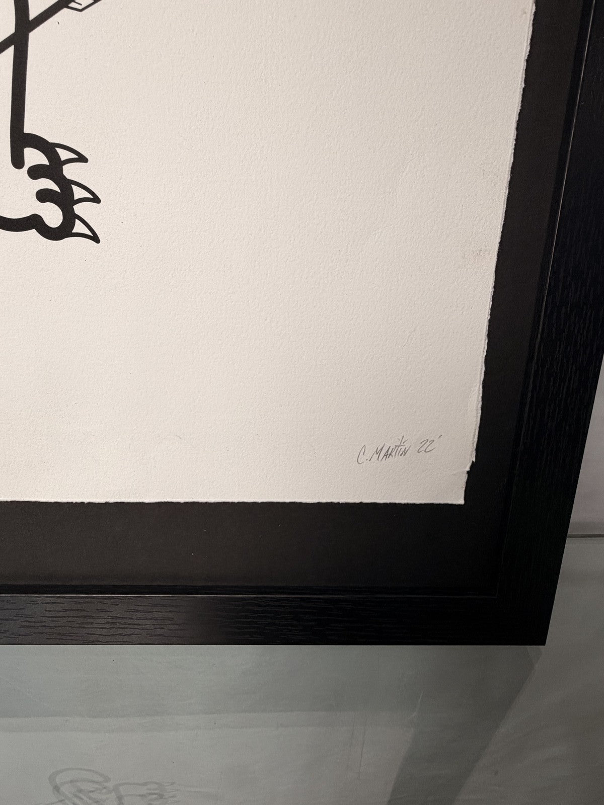 Christopher Martin Panther & Arrows Signed Numbered Screen Print 14/100