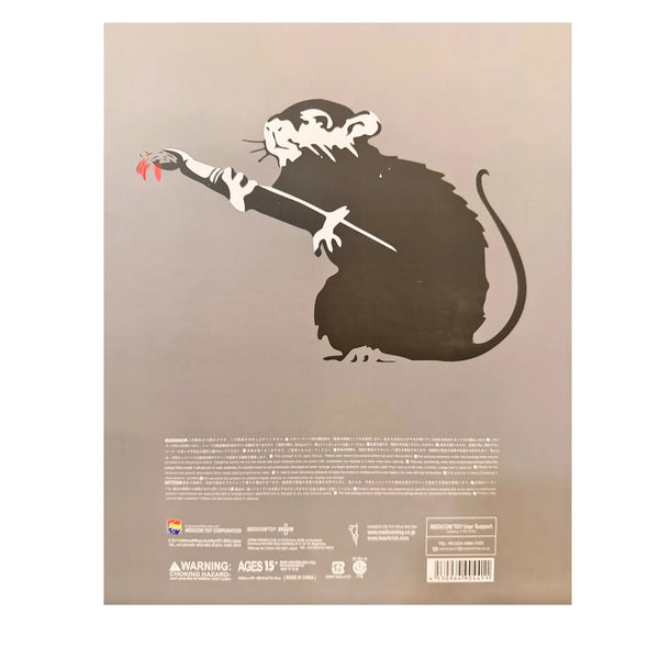 Banksy Love Rat White Medicom Toy Sync Brandalism New in Box