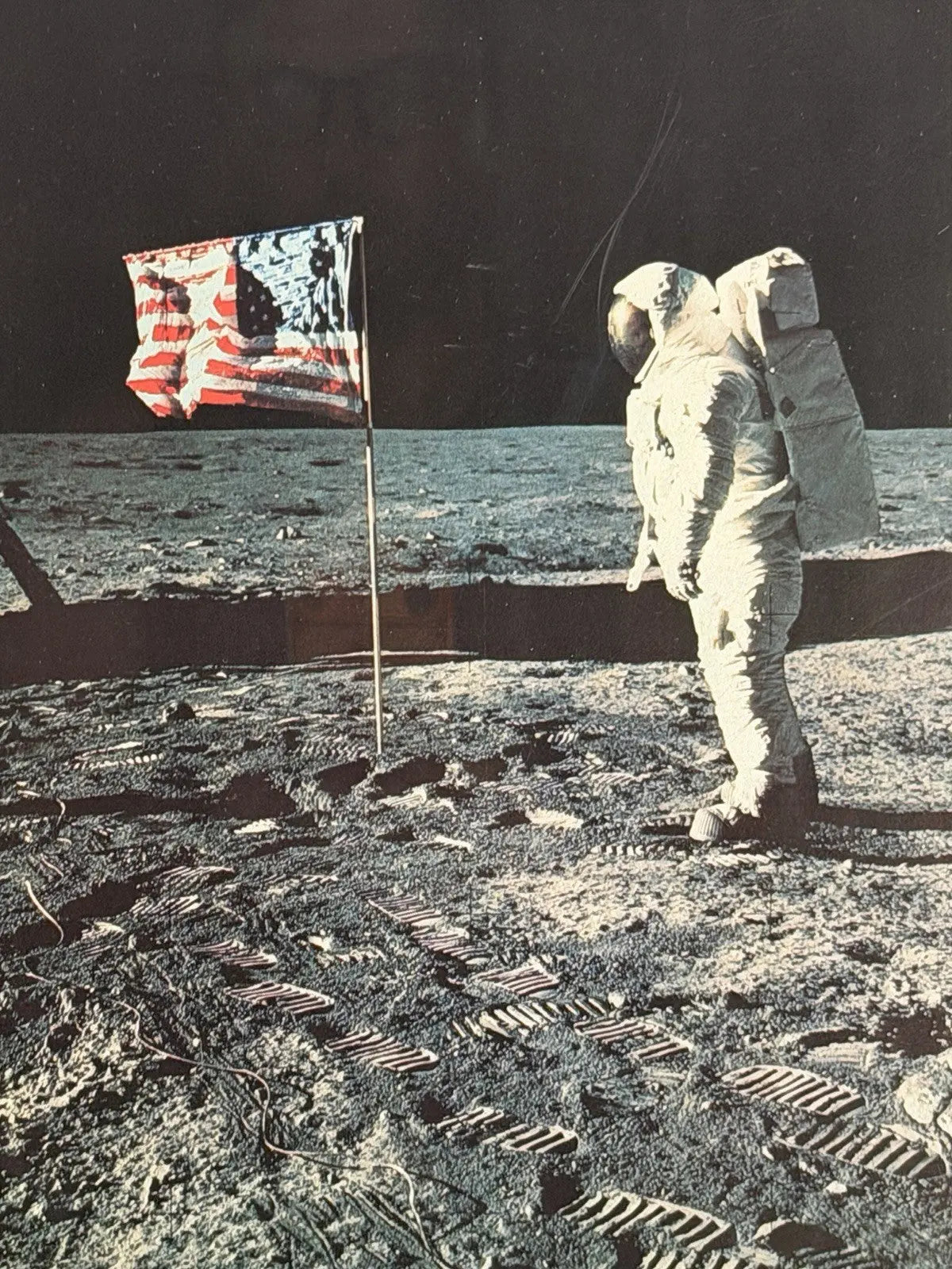 BUZZ ALDRIN APOLLO 11  TRANQUILITY FRAMED AUTOGRAPH - ZARELLI SPACE COA