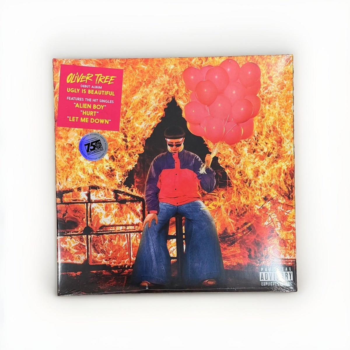 Oliver Tree Ugly Is Beautiful Crystal Clear Vinyl LP Sealed Atlantic 75