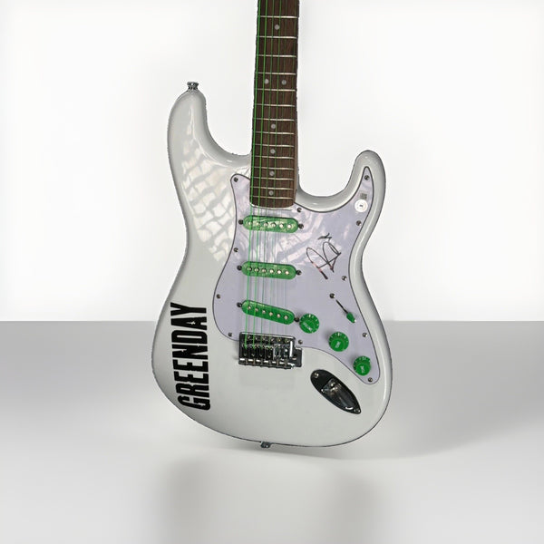Green Day Billie Joe Armstrong Signed Electric Guitar Beckett BAS BJ54417