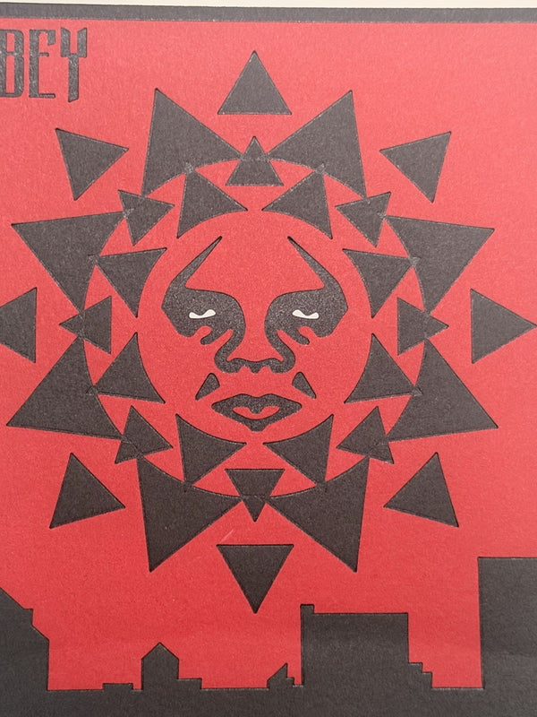 Shepard Fairey Obey Laws of Physics Letterpress 2015 Signed Numbered (200)
