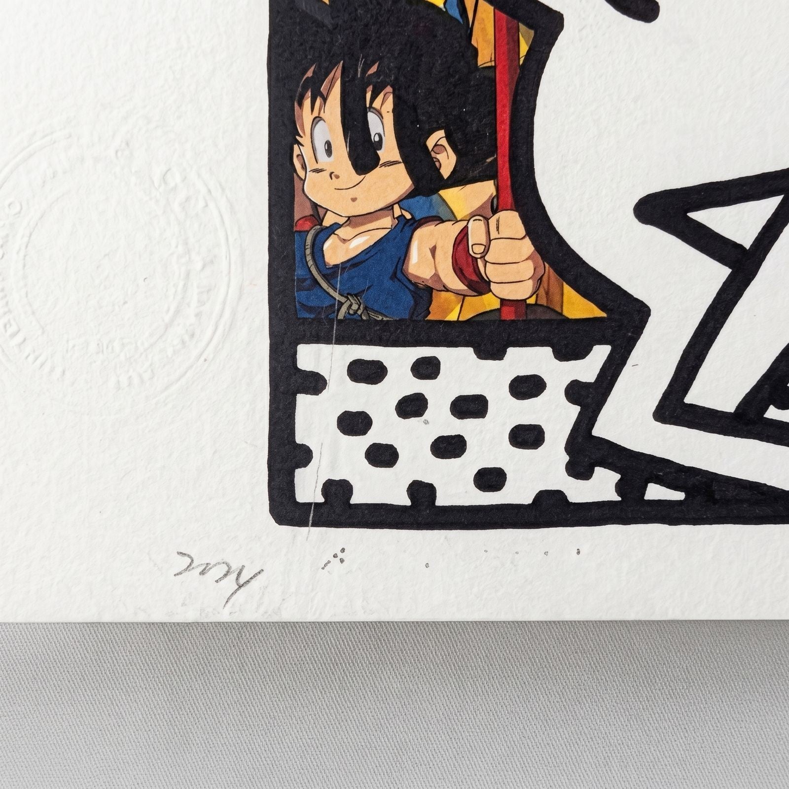 RARE ART - Death NYC Keith Haring Andy Mouse Dragon Ball Z Signed 12/50 2024