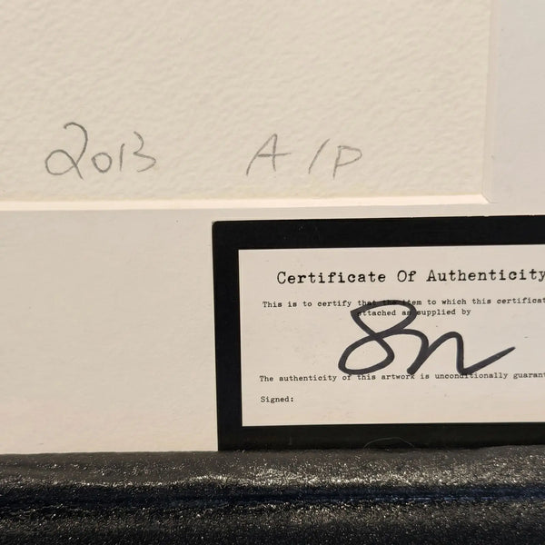 RARE ART - Death NYC Obama x Stormtrooper Signed Art Print, 2013 AP Framed
