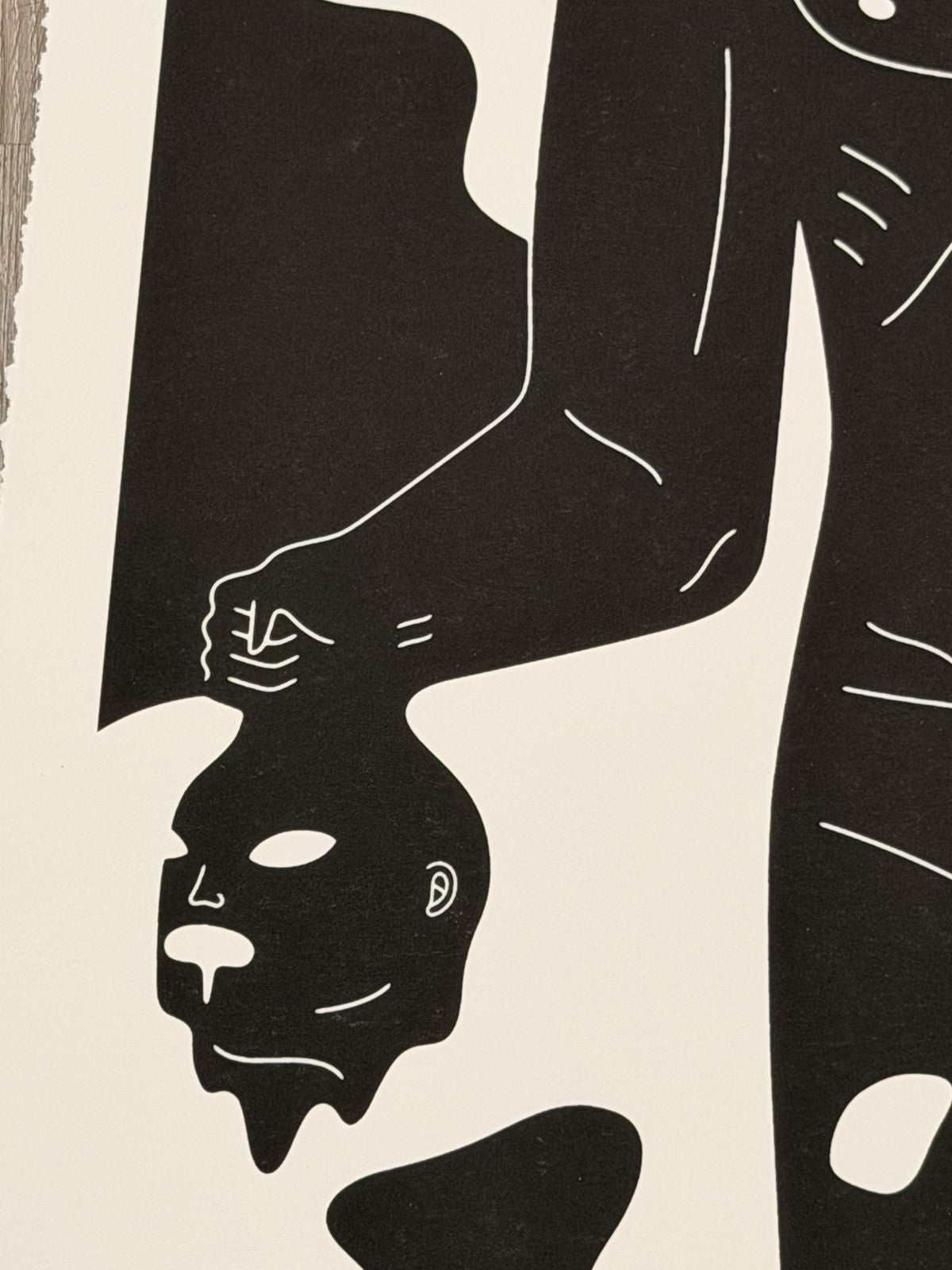Cleon Peterson A Perfect Trade White Screen Print Signed Numbered /125