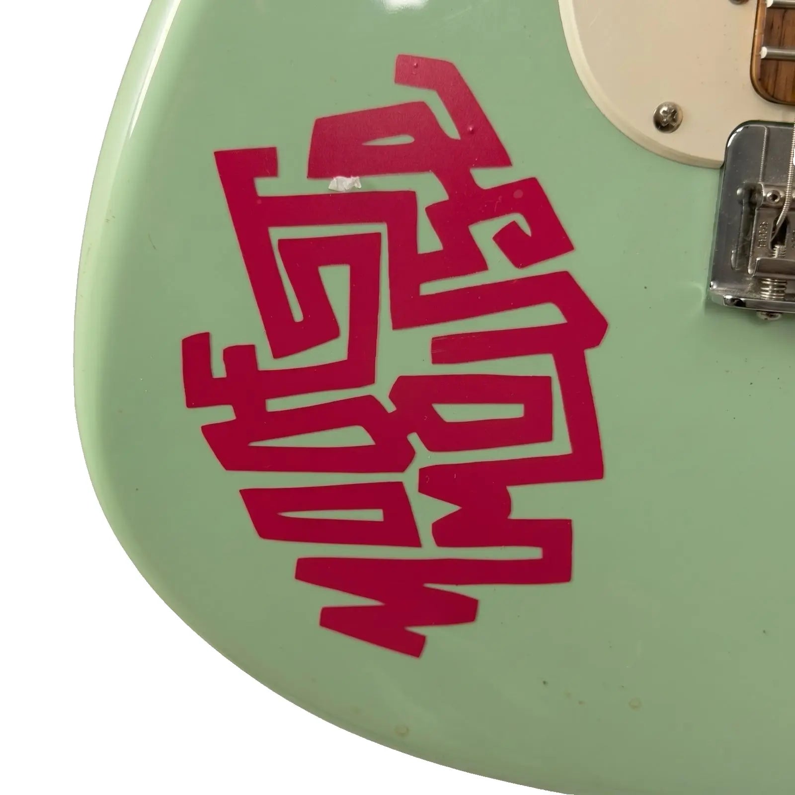 Isaac Brock Signed Mint Green Strat Guitar - JSA Authenticated Custom Model