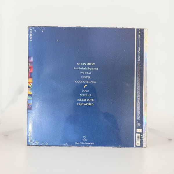Coldplay Moon Music Ltd First Edition 140g Pink EcoRecord LP Sealed