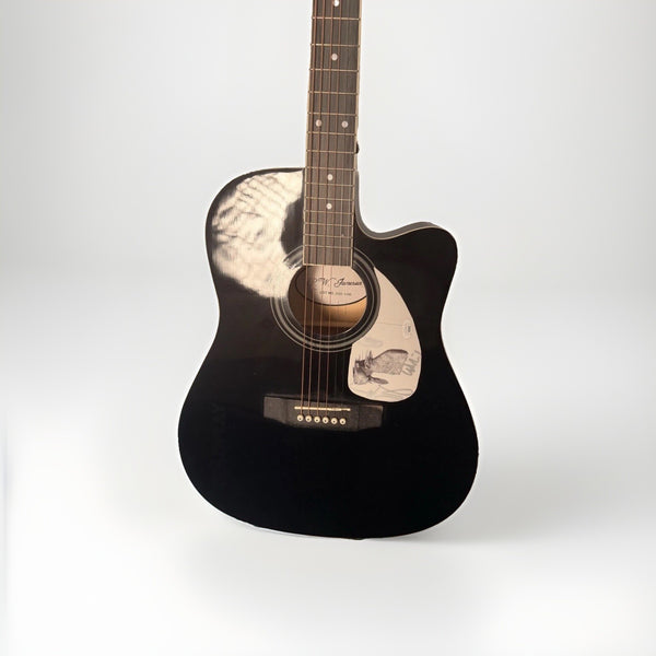 Coldplay Signed Acoustic Guitar Chris Martin Band JSA COA AQS2830