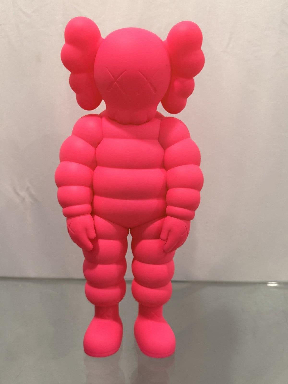 KAWS What Party Pink Companion Figure 11” Medicom Toy 2020 w/ Original Box