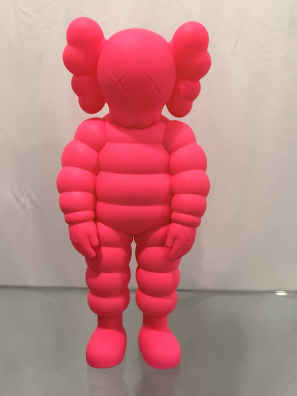 KAWS What Party Pink Companion Figure 11” Medicom Toy 2020 w/ Original Box