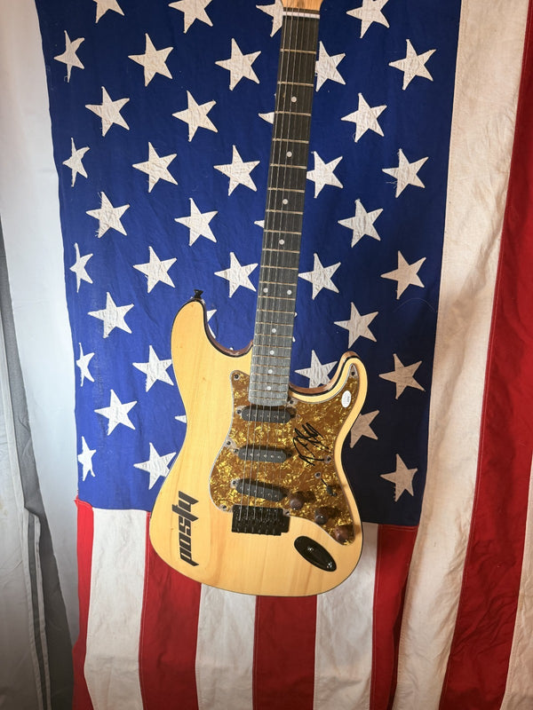 Post Malone Signed Electric Guitar Custom Knobs USA Rockstar Autograph — listing photograph 7