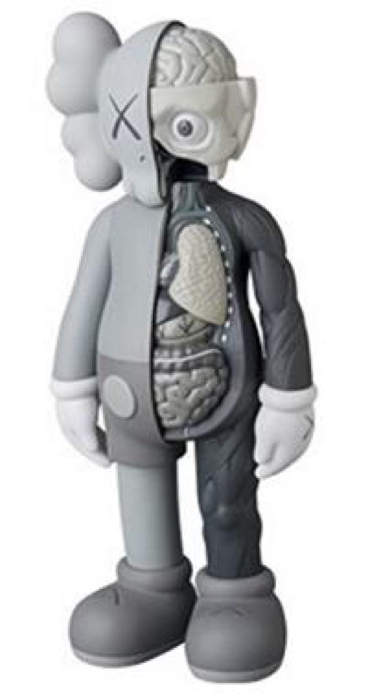 KAWS Companion Flayed Open Edition Grey Medicom Toy Dissected Sealed New Figure