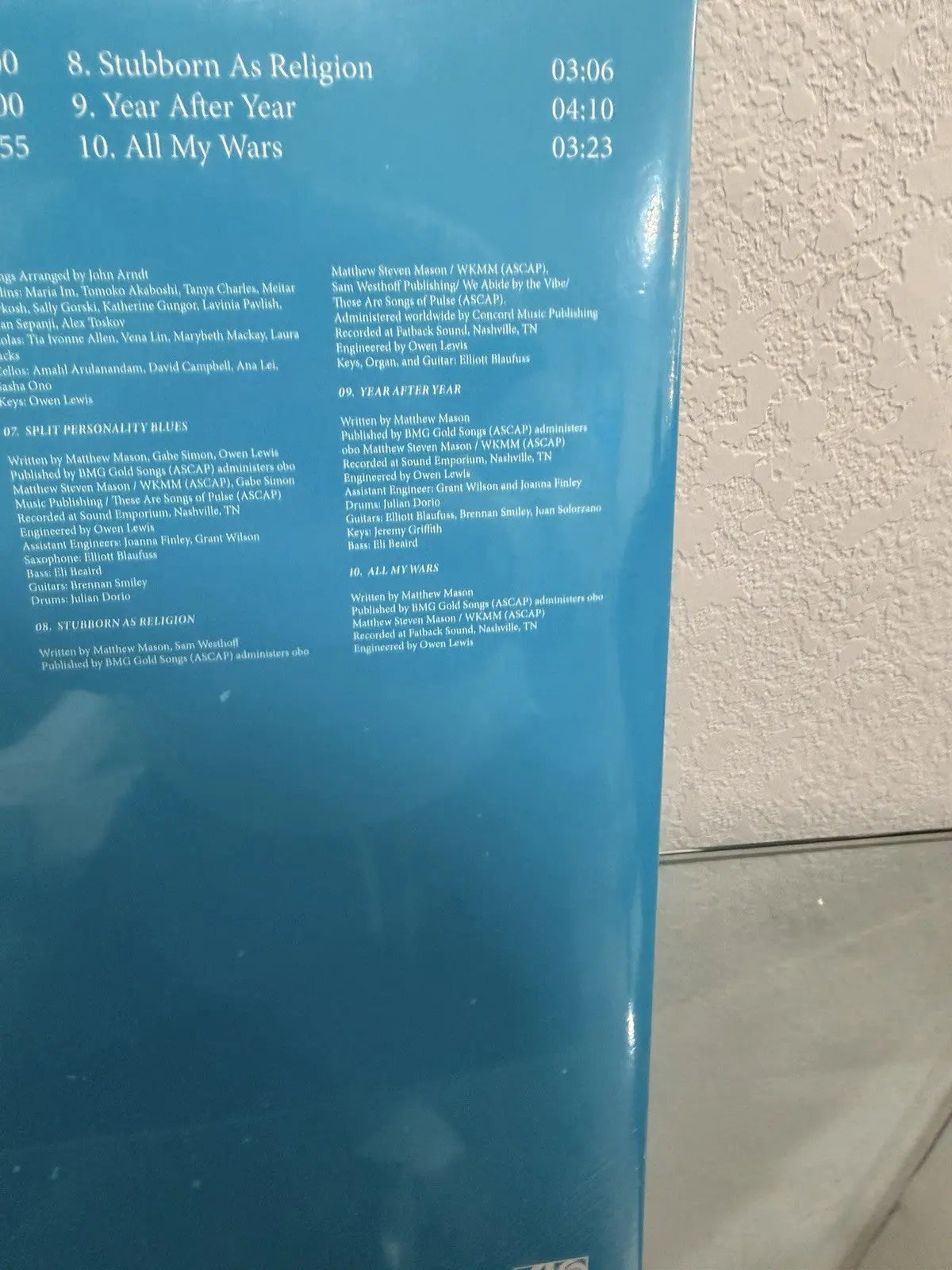 Matt Maeson Signed A Quiet and Harmless Living Sealed Vinyl LP Record