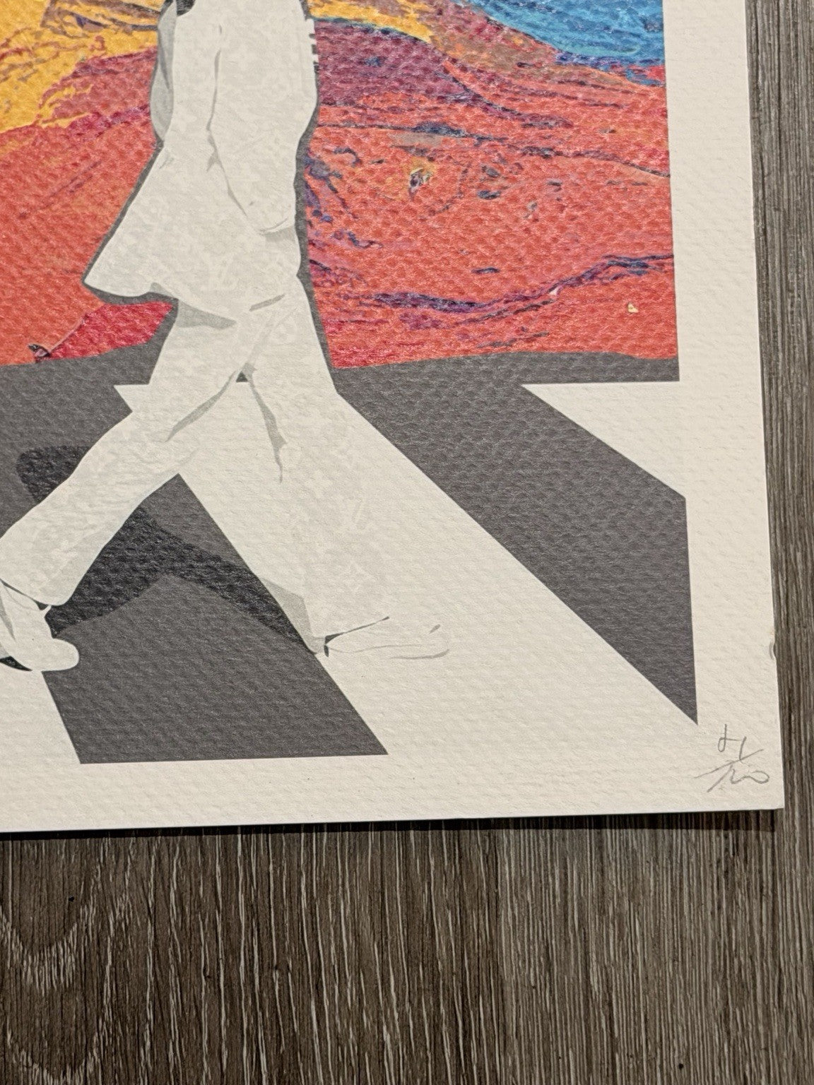 DEATH NYC Beatles Abbey Road Set 2 Prints LV Union Jack Creation of Adam 1/100
