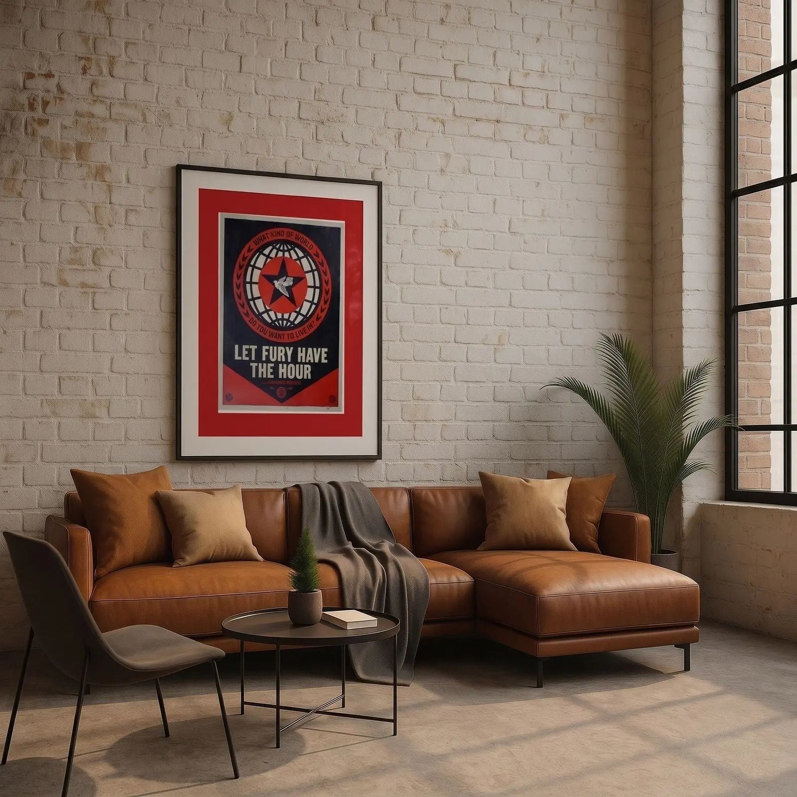 Shepard Fairey Let Fury Have the Hour Signed Limited Edition Film Poster 2013