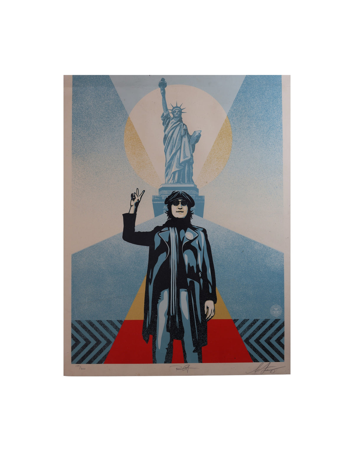 Lennon Peace & Liberty Blue