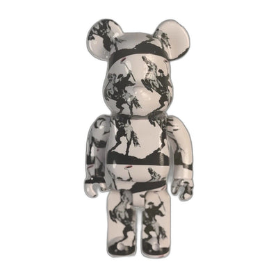 BE@RBRICK Brandalism Sync Banksy Medicom Toy Art Figure du-al.io Authenticated