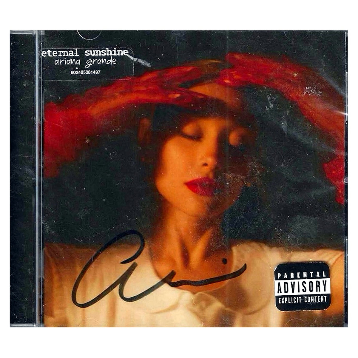 Ariana Grande eternal sunshine — signed front (sealed)