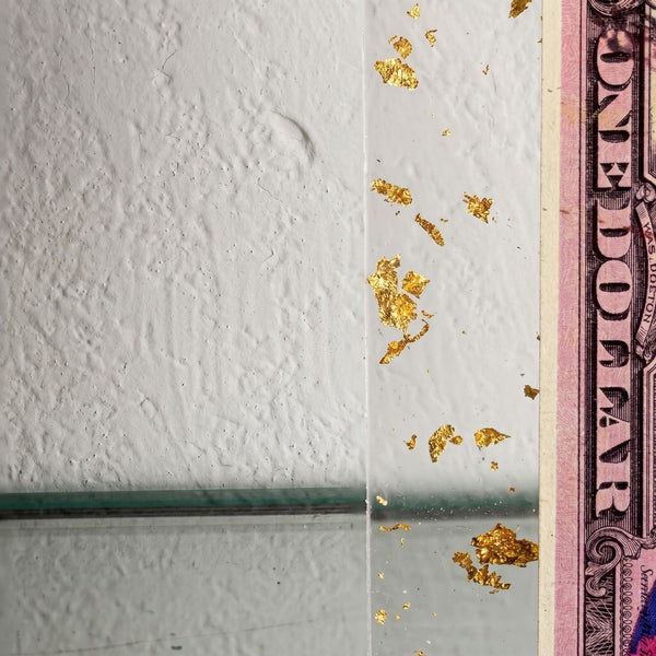 Audrey Hepburn × Chanel $1 Bill Art | Limited Edition, Signed /100, Framed - Gauntlet Gallery