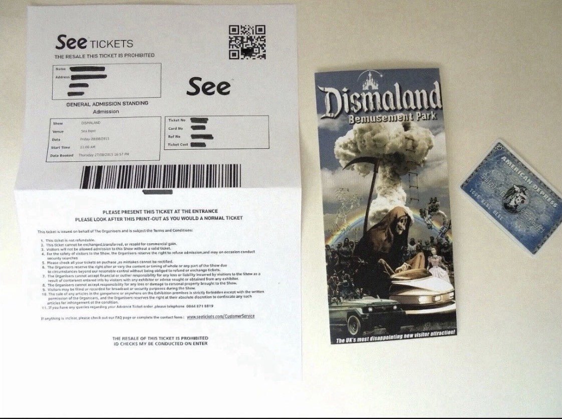 Banksy — D*Face x Banksy "American Depress" Faux Credit Card - Gauntlet Gallery