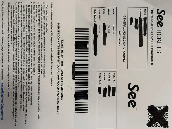 Banksy Girl with Balloon Dismaland 2/12 Signed Stencil Canvas 2015 Ticket - Gauntlet Gauntlet Gallery