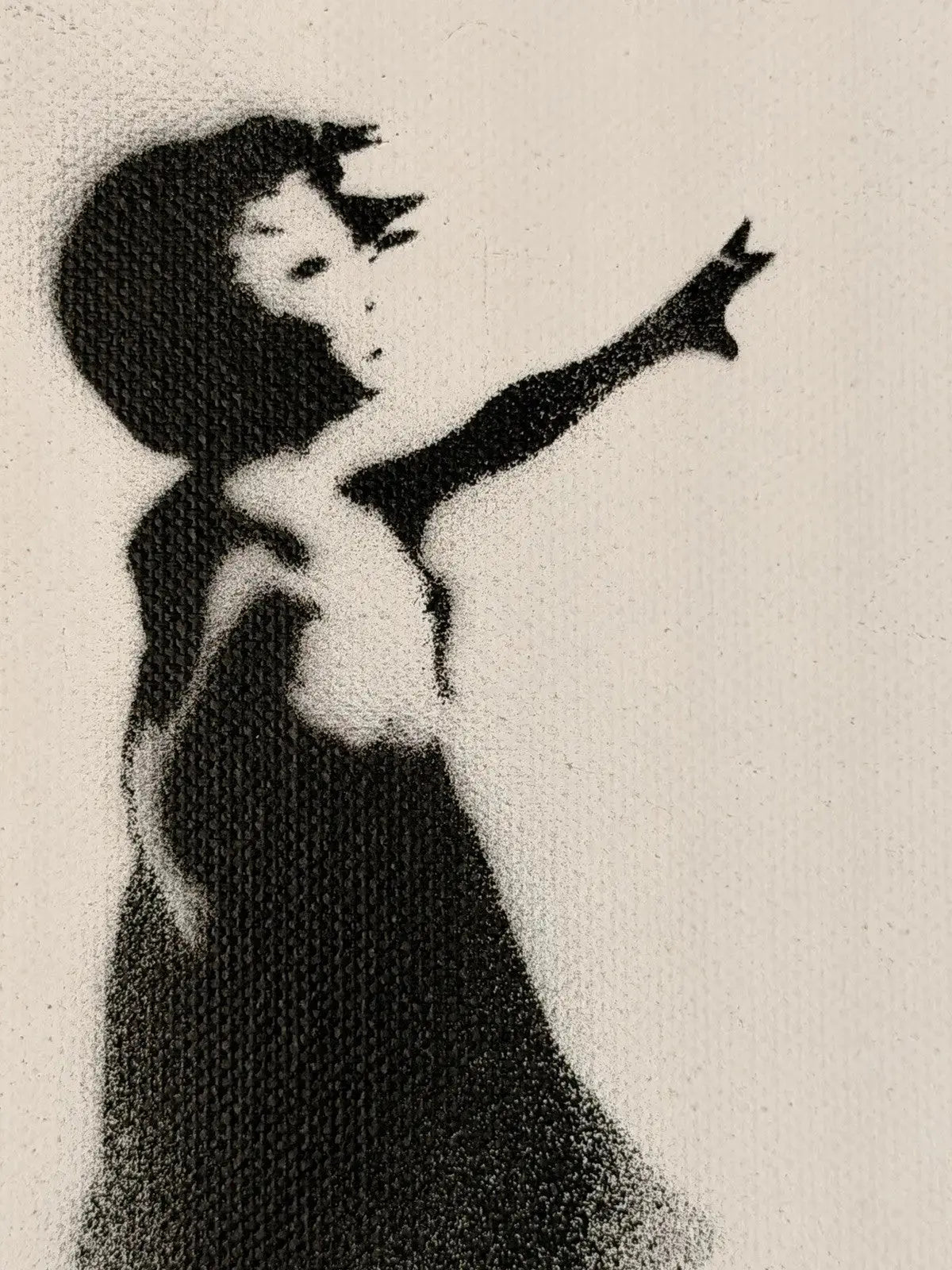 Banksy Girl with Balloon Dismaland 2/12 Signed Stencil Canvas 2015 Ticket - Gauntlet Gauntlet Gallery