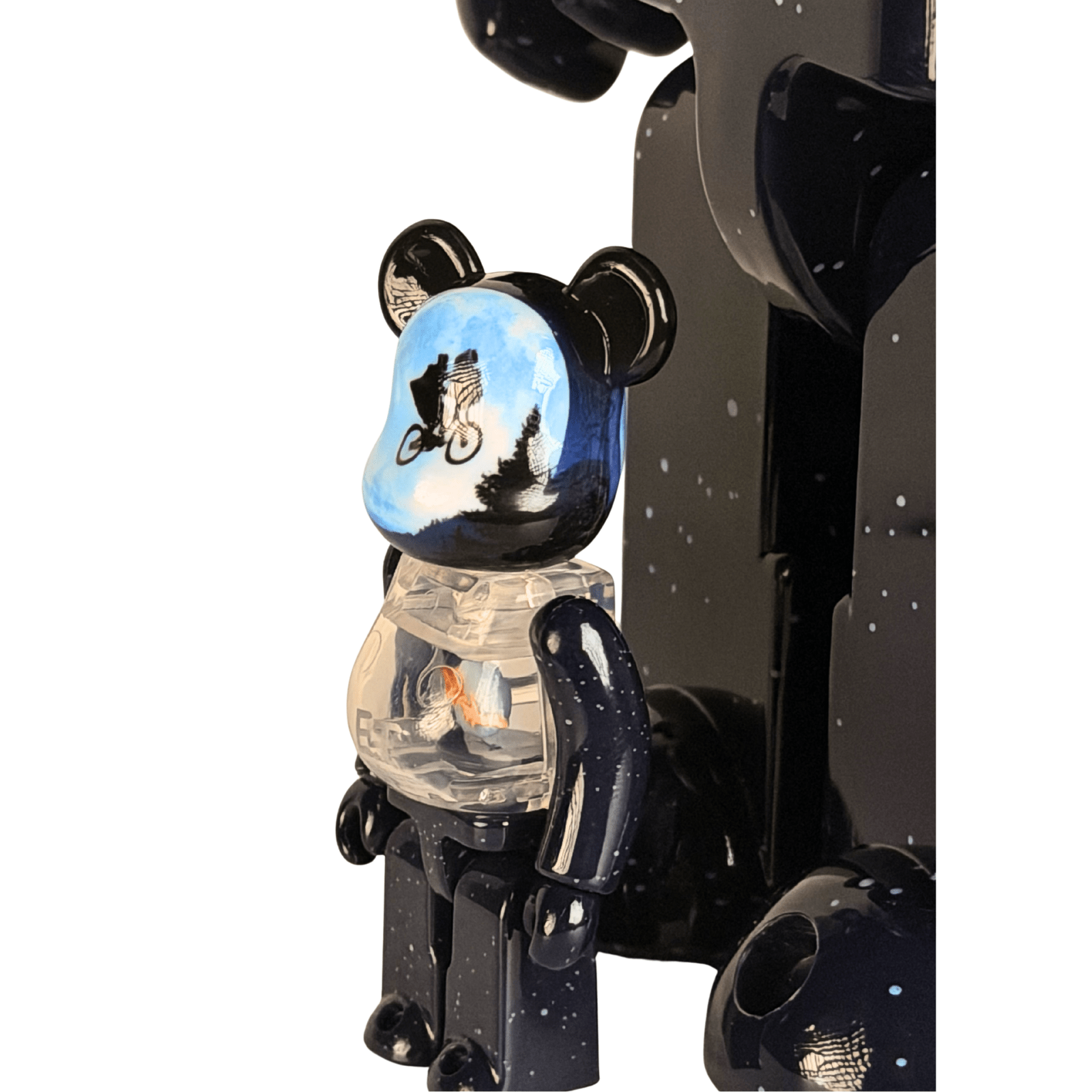 Bearbrick BE@RBRICK E.T. Extra - Terrestrial Light Up 400% 100% Medicom Sealed New - Gauntlet Gallery