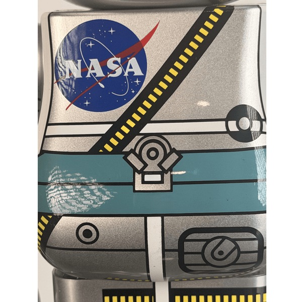 Bearbrick BE@RBRICK Mercury Astronaut 400% 100% Set NASA Medicom Toy Sealed New - Gauntlet Gallery