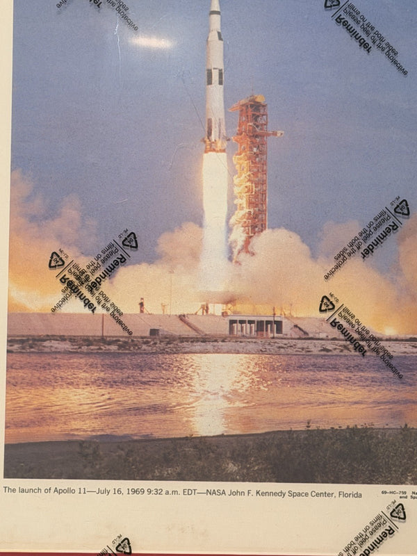 Buzz Aldrin — Apollo 11 Buzz Aldrin framed with - Gauntlet Gallery
