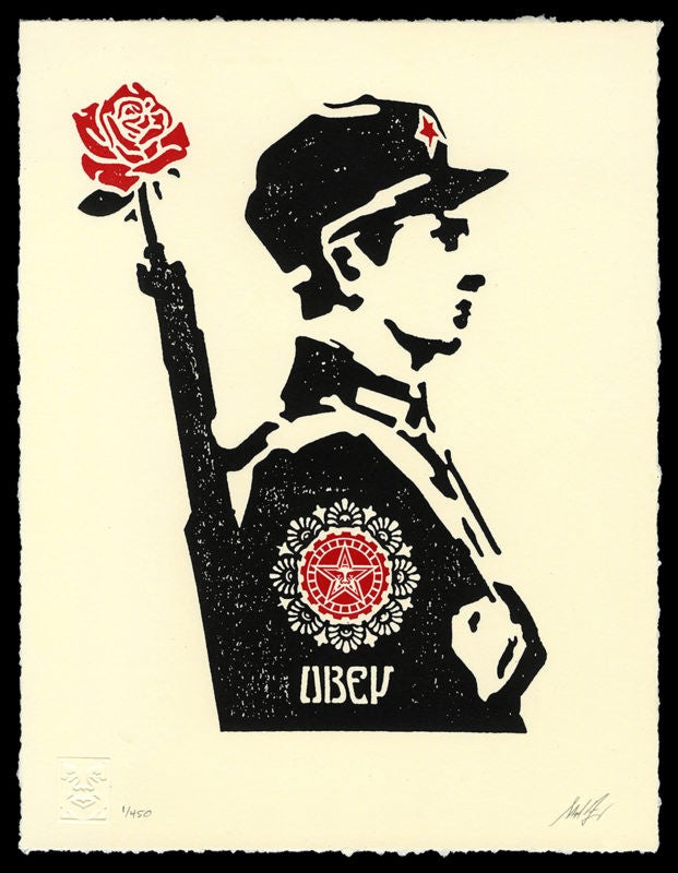 Rose Soldier (AP Letterpress)
