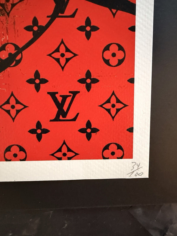 Death NYC — 34/100 Mao Zedong Beatles Abbey Road LV Pop Art 2022 Print - Gauntlet Gallery