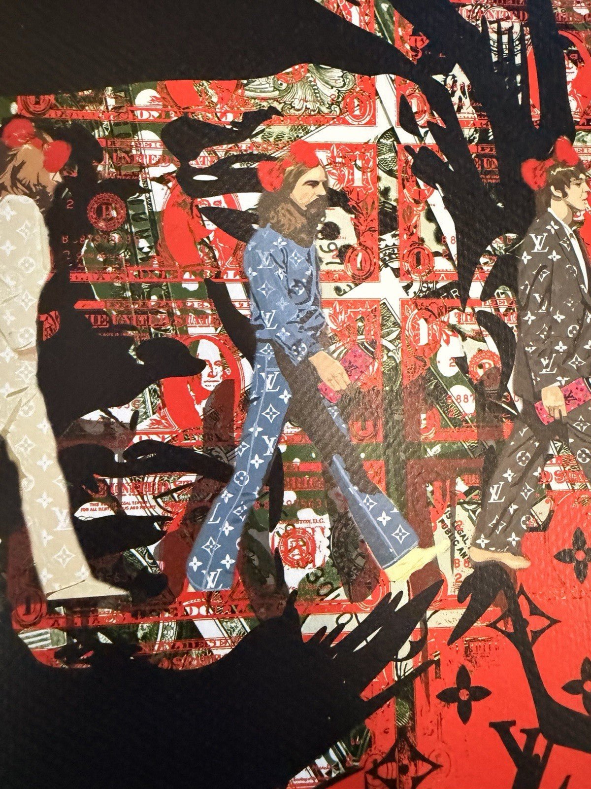 Death NYC — 34/100 Mao Zedong Beatles Abbey Road LV Pop Art 2022 Print - Gauntlet Gallery