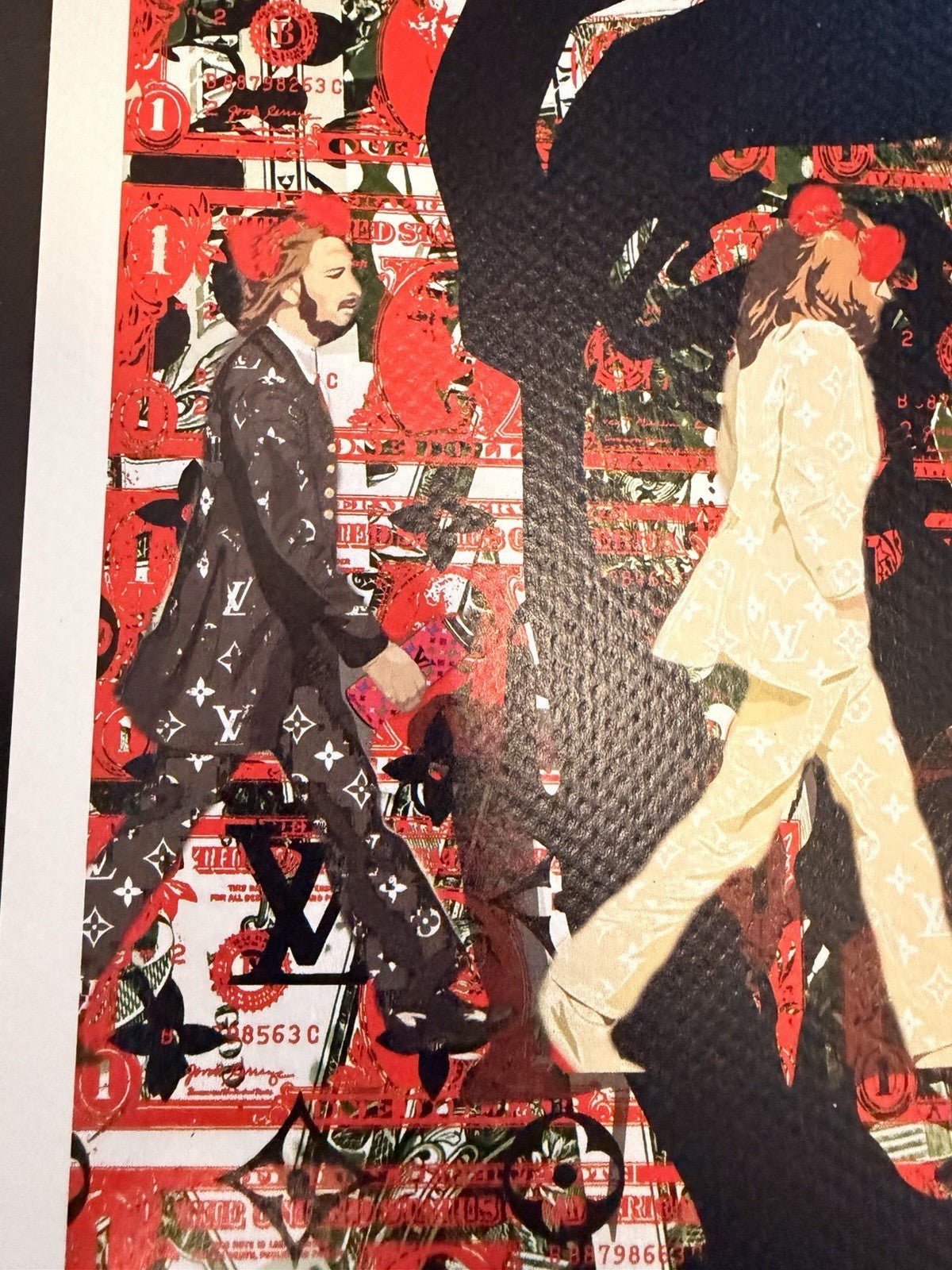 Death NYC — 34/100 Mao Zedong Beatles Abbey Road LV Pop Art 2022 Print - Gauntlet Gallery