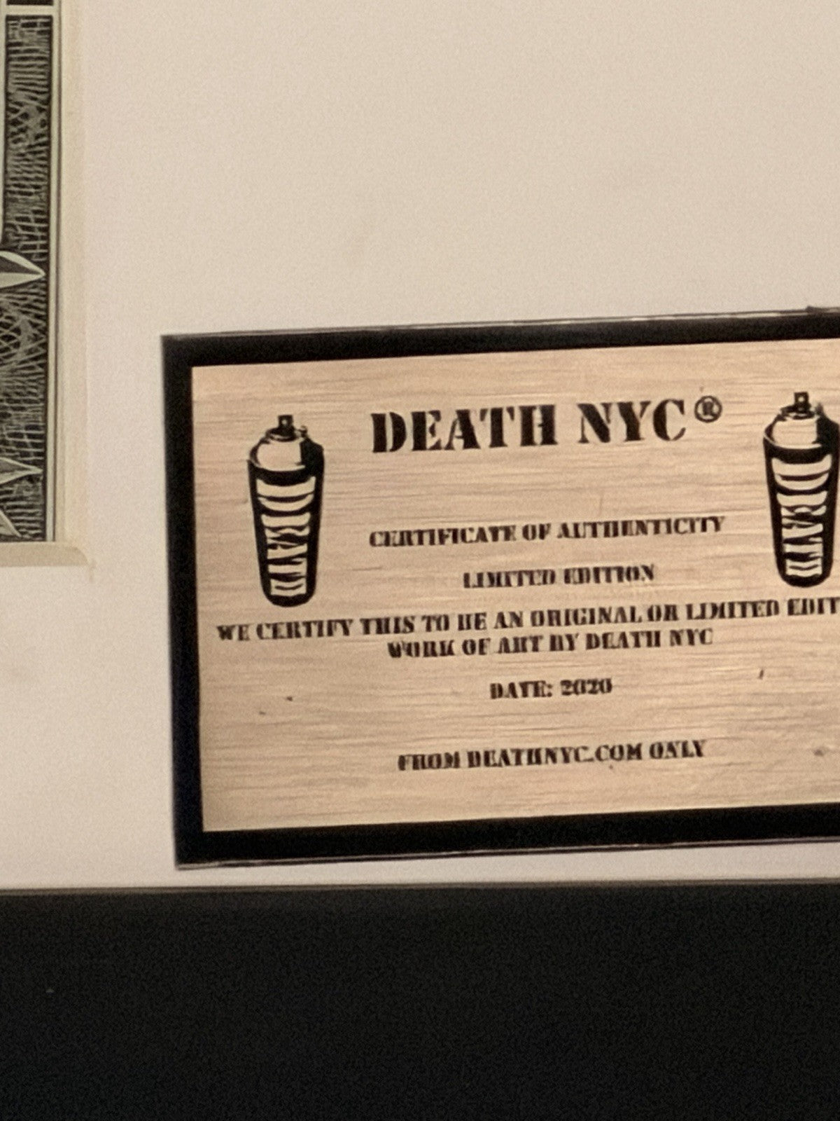 Death NYC BE@RBRICK × Rolex Framed 2020 - Gauntlet Gallery