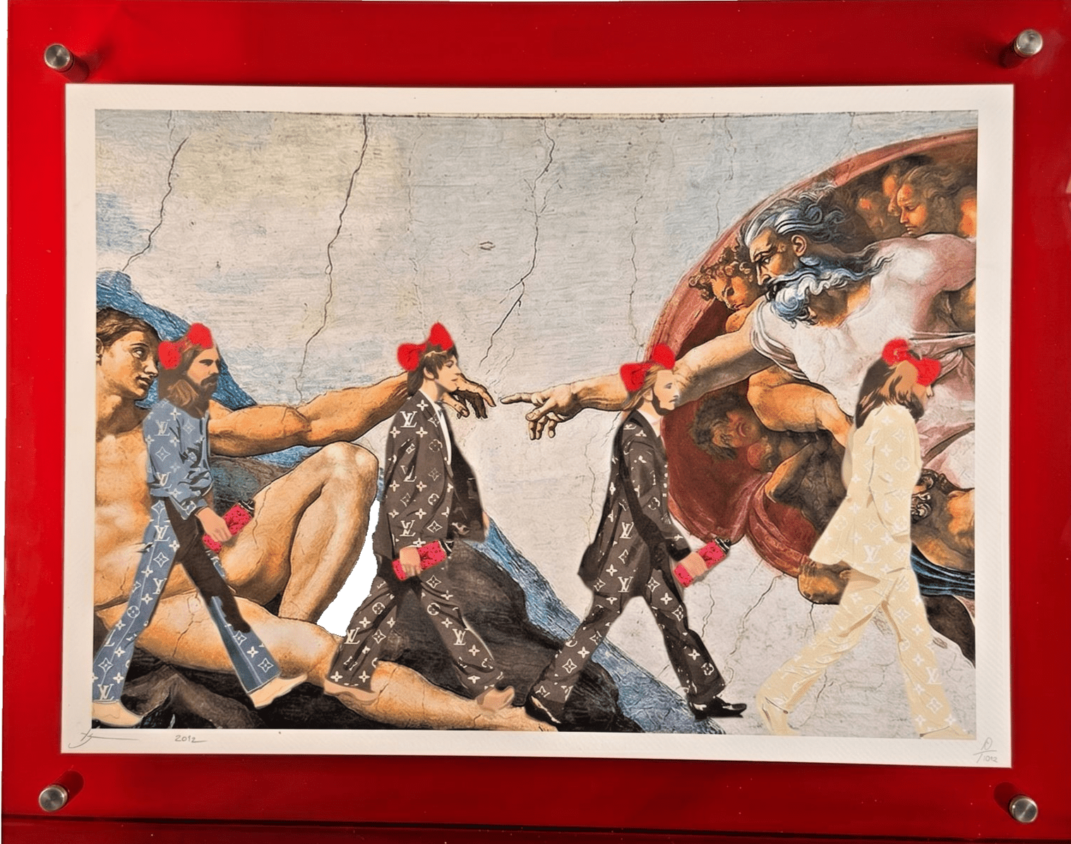 Death NYC — "Creation of Adam × Louis Vuitton × The Beatles" - Gauntlet Gallery