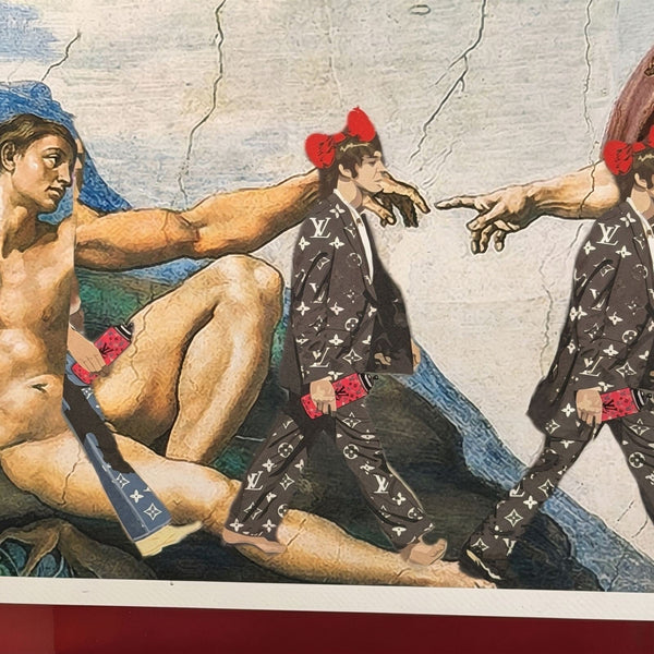 Death NYC — "Creation of Adam × Louis Vuitton × The Beatles" - Gauntlet Gallery