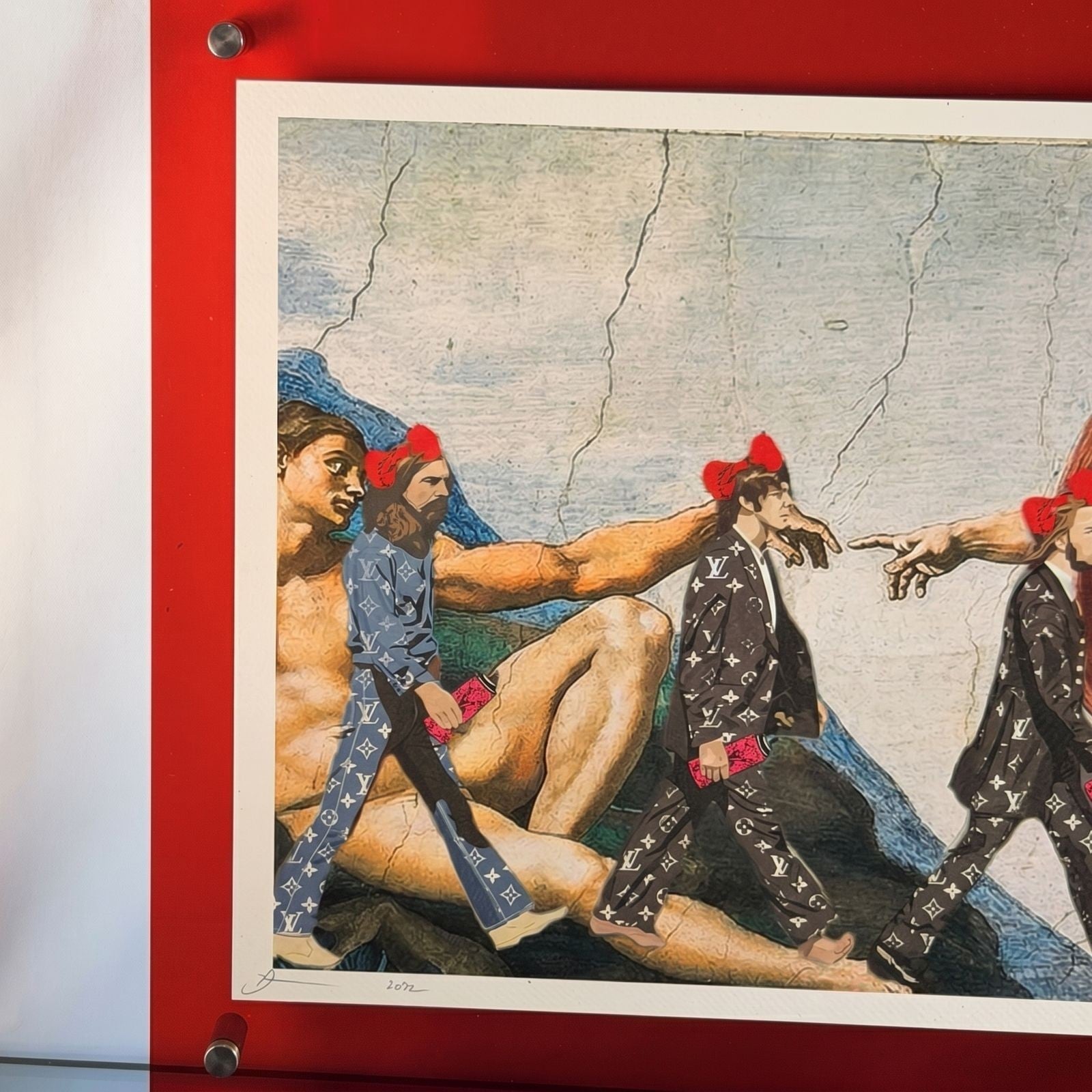 Death NYC — "Creation of Adam × Louis Vuitton × The Beatles" - Gauntlet Gallery