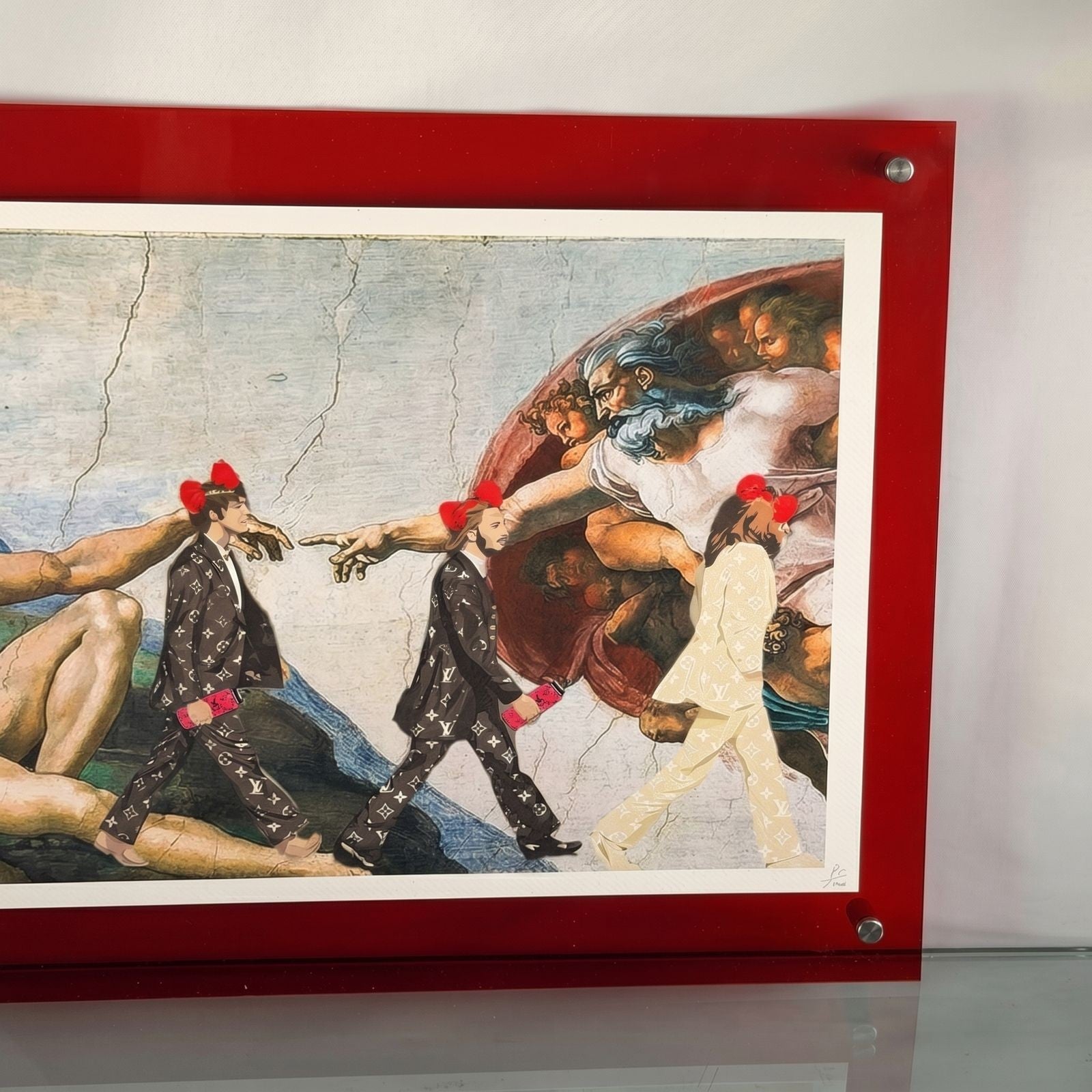 Death NYC — "Creation of Adam × Louis Vuitton × The Beatles" - Gauntlet Gallery