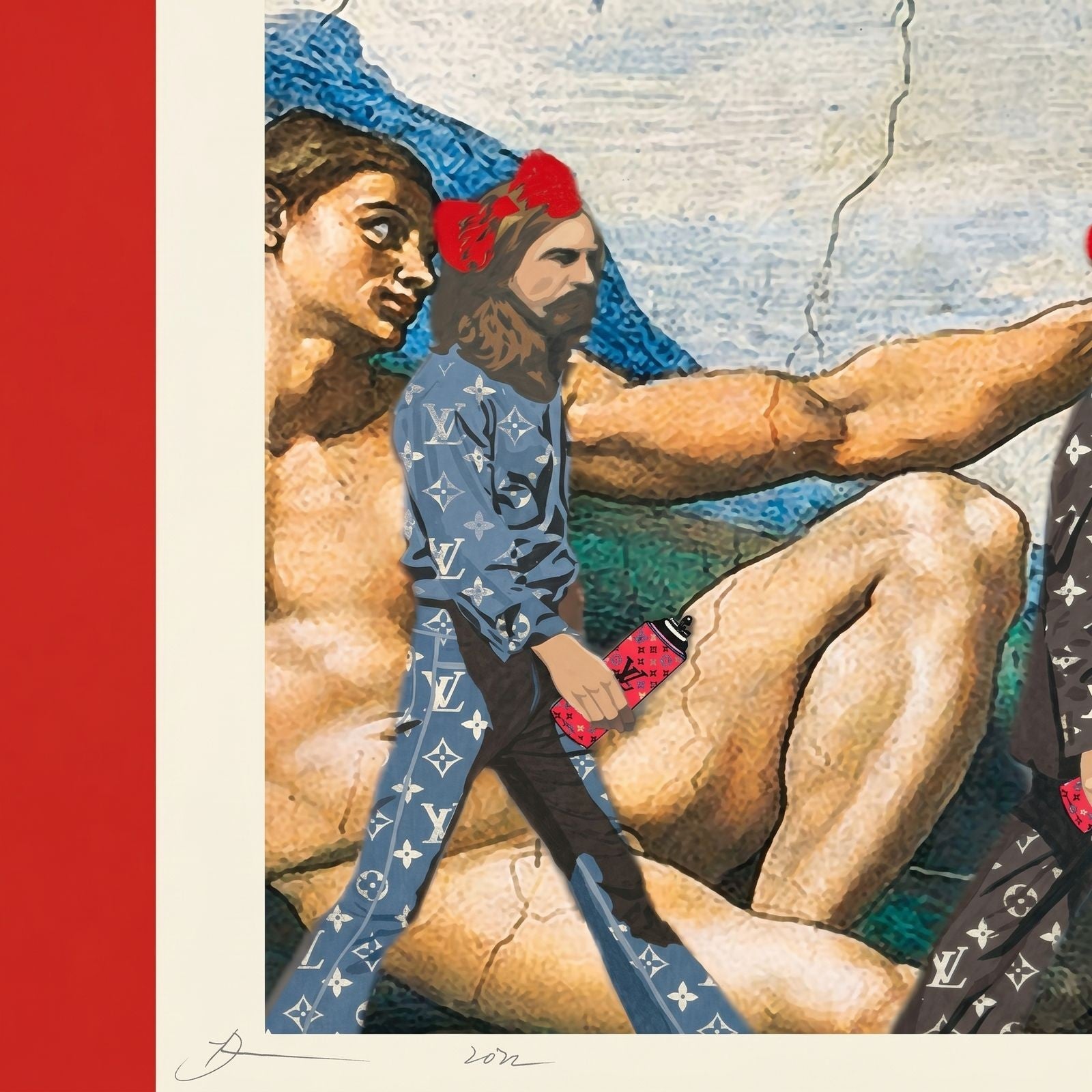 Death NYC — "Creation of Adam × Louis Vuitton × The Beatles" - Gauntlet Gallery
