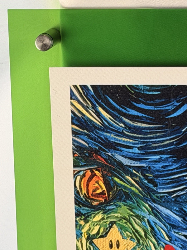 Death NYC Death Is Free Beatles Abbey Road LV Starry Night Mario Signed Print - Gauntlet Gallery