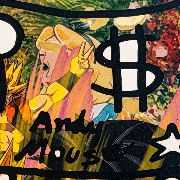 Death NYC — Haring Andy Mouse x Dragon Ball Z Signed X/100 - Gauntlet Gallery