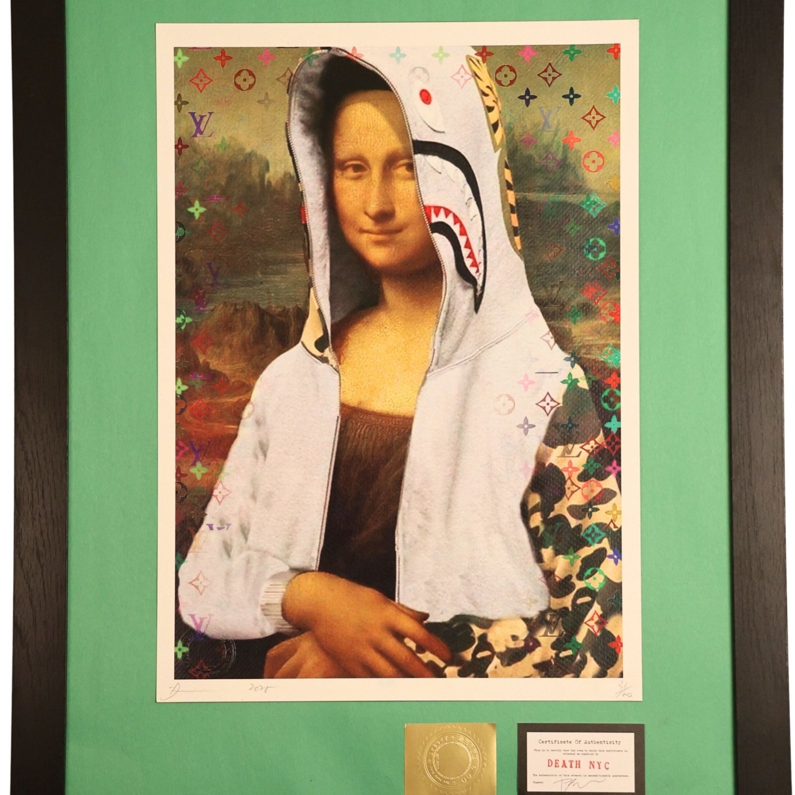 Death NYC — Mona Lisa Bape - Gauntlet Gallery