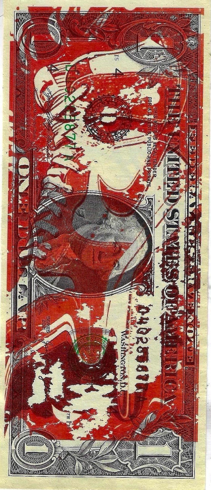 Death NYC – Nike Air Jordan $1 Dollar Bills Signed & Numbered RARE! - Gauntlet Gallery