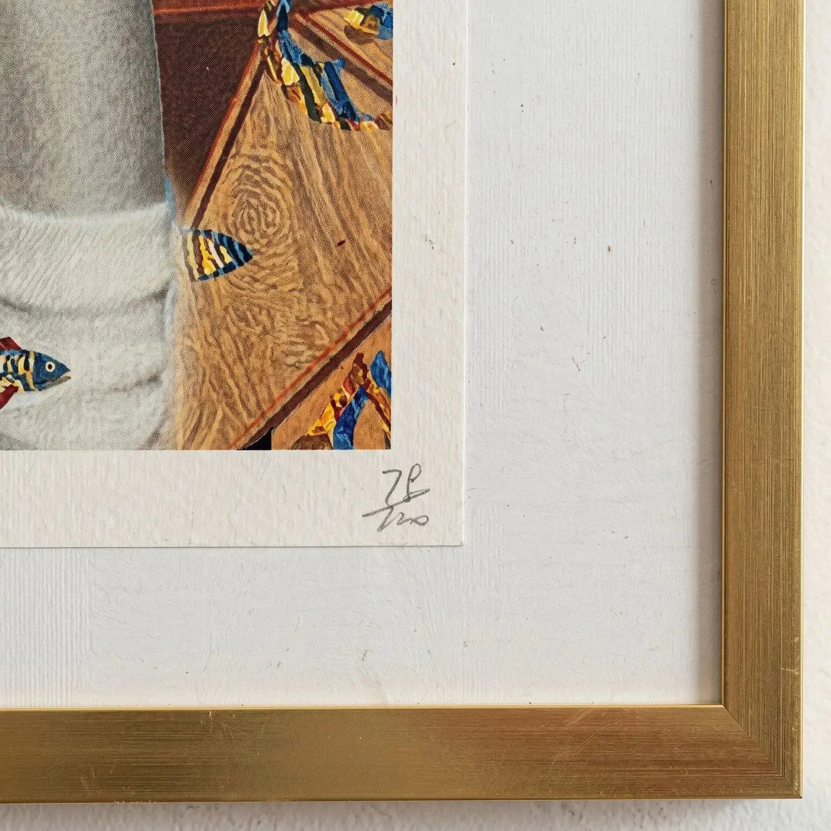 Death NYC Signed Print Golden Age Limited Edition Klimt LV COA Framed Art - Gauntlet GalleryDeath NYC