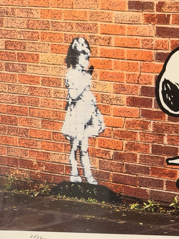 Death NYC — Snoopy 'Magnum Force' Print Framed /100 - Gauntlet Gallery