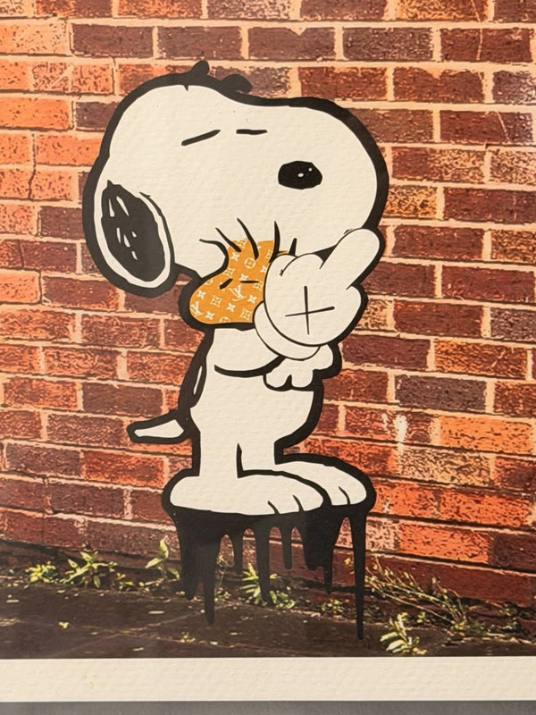 Death NYC — Snoopy 'Magnum Force' Print Framed /100 - Gauntlet Gallery