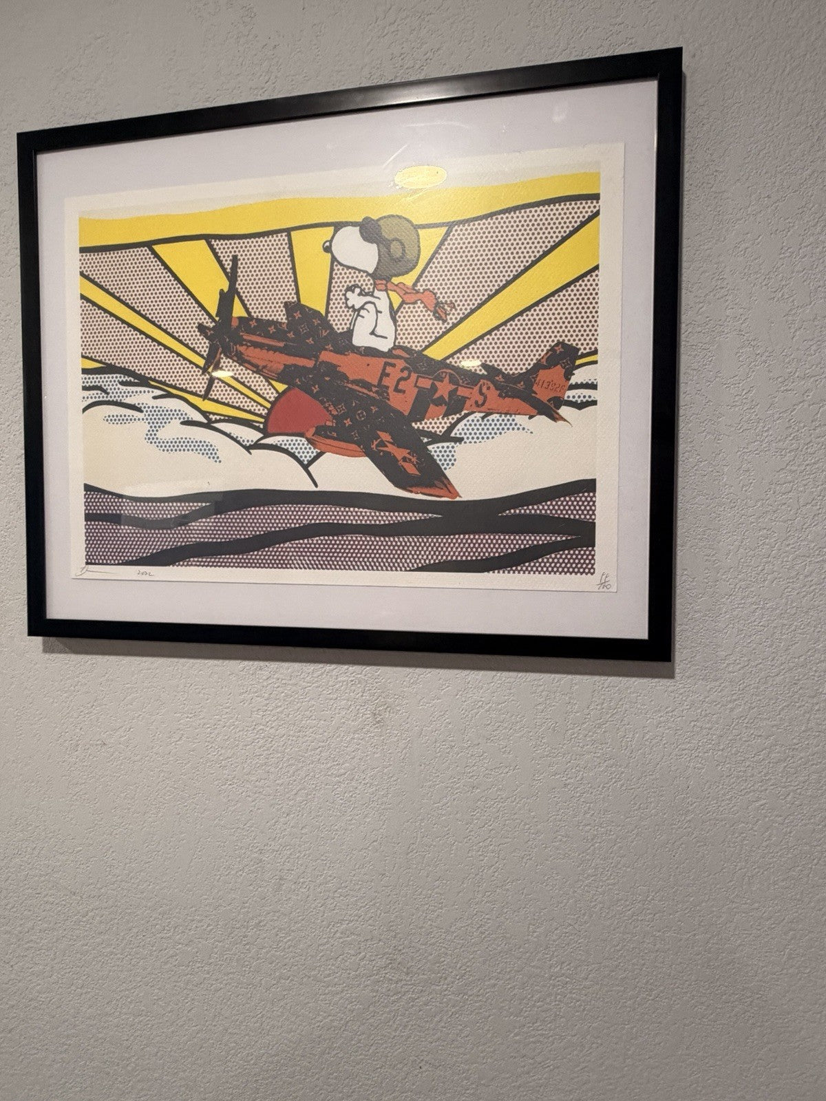 Death NYC — Snoopy Pilot Plane Flying Ace Print - Gauntlet Gallery